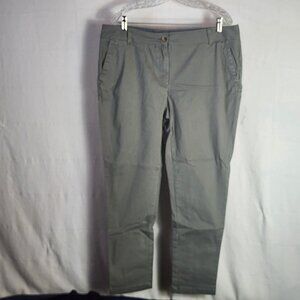 Woman Within Olive Trousers